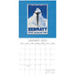 Vintage Skiing Posters 2025 Square Wall Calendar Arts 16 Months Premium Planner