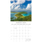 Travel the World 2025 Square Wall Calendar 16 Months New Year Xmas Planner Gift