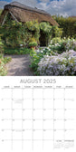 Great Gardens of England 2025 Square Wall Calendar 16Month New Year Planner Gift