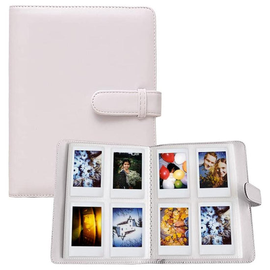 LIFEBEA 256 Pockets Photo Album for Fujifilm Instax Mini 11 12 9 40 Evo Liplay 8 7+ Instant Camera, Photo Album for Polaroid Kodak HP Zink 2x3" Photo (White)