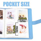 LIFEBEA 256 Pockets Photo Album for Fujifilm Instax Mini 11 12 9 40 Evo Liplay 8 7+ Instant Camera, Photo Album for Polaroid Kodak HP Zink 2x3" Photo (White)