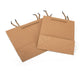 50X Kraft Paper Bags Gift Shopping Carry Craft Brown Bag With Handles - 50PCS  25*20*9CM