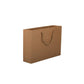 50X Kraft Paper Bags Gift Shopping Carry Craft Brown Bag With Handles - 50PCS  25*20*9CM