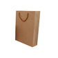 50X Kraft Paper Bags Gift Shopping Carry Craft Brown Bag With Handles - 50PCS  25*20*9CM