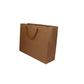 50X Kraft Paper Bags Gift Shopping Carry Craft Brown Bag With Handles - 50PCS  25*20*9CM