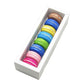 25Pcs White/Kraft Macaron Boxes 8/16 Hold Rectangular Favour Bomboniere Cookie - Kraft 16 Hold