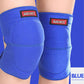 AOLIKES? Knee Pad Crashproof Antislip Brace Leg Sleeve Protector Guard Support L - Blue L *1 Pair
