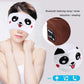 Cute Bluetooth Headband Headphones Wireless Sleep Music Mask with Mic - Grey-Hippo