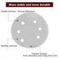 100x 123mm 6/8-Hole Sanding Discs Hook Loop Orbital Sander Pads 80 120 240 Grit - 400 Grits（8-Hole）