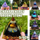 Amethyst Crystal Sphere Orgonite Pyramidamp Obsidians - Black Brown(60mmx60mm)