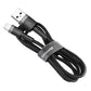 Baseus USB Charging Cable Data Charger Cord For iPhone 13 12 11 XS XR 8 7 iPad 2PCS 2M - Red+ Red 2PCS 2M