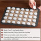 New Non-Stick Silicone Baking Mat Large Scale Cake Emarle Silicon Bakeware Dough - Red 4PCS(2*30X21+2*42X29.5CM)