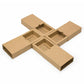 100PCS DIY Paper Box Drawer Type Jewelry Packing Box Tea Gift Cosmetics Kraft - 22*16*4.4cm