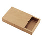 100PCS DIY Paper Box Drawer Type Jewelry Packing Box Tea Gift Cosmetics Kraft - 22*16*4.4cm