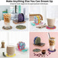 Coaster Cup Mat Mold Wave Diamond Pattern Silicone Mould for Epoxy Resin Casting