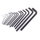 30Pcs Hex Key Metric & Imperial Allen Alan Allan Key Set Tools Kit Crv Au Stock