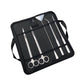 Stainless Steel Aquarium Tool Set Tweezers Scissors Spatula Kit 4 5 6PCS - 5PCS Tool + Bag