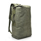 Large Capacity Travel Backpack for Men Outdoor Sports Bag Canvas Rucksack - Khaki-Small