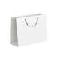 25X Kraft Paper Bags Gift Shopping Bag Carry White Pink Black Bag With Handles - Pink-17-24-10