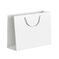 25X Kraft Paper Bags Gift Shopping Bag Carry White Pink Black Bag With Handles - Pink-26-35-13