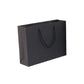 25X Kraft Paper Bags Gift Shopping Bag Carry White Pink Black Bag With Handles - Pink-26-35-13