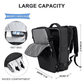 Waterproof Travel Backpack Outdoor Sports Shoulder Bag Hiking Camping Daypack - Pink