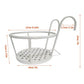 Iron Balcony Flower Rack Hanging Pot Hanger Railings Planter Rack Outdoor Garden