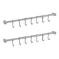 2PCS 304 Stainless Steel Bathroom Towel Hook Wall Mounted Clothes Kitchen Hanger