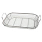 Stainless Steel Square Barbecue Basket Multifunctional Tray Grilling Vegetables
