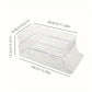 Double Tier Drinks Organiser Drawer Shelf Storage Rack Beverage Dispenser Holder