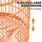 Luxury Portable Bird Cage Round Design Travel Pet Carrier for Small Birds