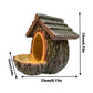 Bird Nest Bird Feeder Outdoor Garden Resin for Birds Backyard Patio Decor