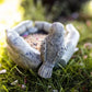 Creative Unique Resin Bird Feeder Garden Ornament Decorative Lawn Statue Outdoor