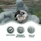 Creative Unique Resin Bird Feeder Garden Ornament Decorative Lawn Statue Outdoor