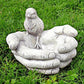 Creative Unique Resin Bird Feeder Garden Ornament Decorative Lawn Statue Outdoor