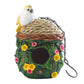 Resin Hanging Birdhouse Outdoor Garden Birdhouse for Birds Wild Birds Nesting