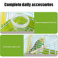 Portable Parrot Exterior Cage Small Bird Cage Outdoor Flight Cage for Pets