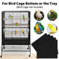 30pcs Disposable Birdcage Liner Pads Pet Cage Liner Bedding for Birds and Parrot