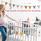 2PCS Triangle Bunting Flag Garland Hanging Flag Banner for Wedding Parties