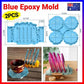 2pc Coaster Epoxy Resin Mould Silicone Cup Mat Holder DIY Craft Tool
