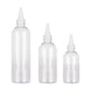 100pcs Needle Tip Plastic Bottles Transparent Squeeze Dispensing Bottle DIY Tool - 100ml