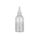 100pcs Needle Tip Plastic Bottles Transparent Squeeze Dispensing Bottle DIY Tool - 100ml
