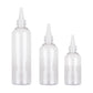 100pcs Needle Tip Plastic Bottles Transparent Squeeze Dispensing Bottle DIY Tool - 50ml