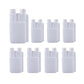 250-1000ml Plastic Twin Chamber Bottle with Tamper Evident Cap for Chemical Liquids - 10Pcs 500ml