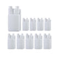 250-1000ml Plastic Twin Chamber Bottle with Tamper Evident Cap for Chemical Liquids - 10Pcs 500ml