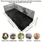 Waterproof Small Pet Crate Sump Cover Dirt Resistant Mat Easy to Clean Protector - Blue