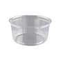 100PCS Transparent Packing Box With Cover Plastic Dessert Bowl Food Container - 12oz Bowl
