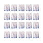 20PCS Cloud Jewelry Box Earrings Necklace Ring Bracelet DisplayOrganizer - 9*9*3cm（Box）