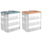 3Layer Storage Box Large Capacity Toy Organizer Building Block Storage Container - Yellow