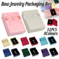 32pcs Jewelry Storage Box Necklace Pendant Ring Organizer Gift Packaging - Blue